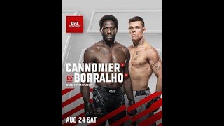 UFC Fight Night Cannonier vs Borralho Full Card Predictions [upl. by Yesnikcm]