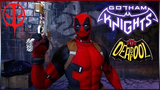 Gotham Knights DEADPOOL Free Roam Gameplay [upl. by Ellary]