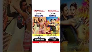 Himmatwala ORG vs Himmatwala Remake movie comprises and life time Box office collections himmatwala [upl. by Anelagna]