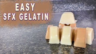 How to Make SFX Gelatin at Home [upl. by Esilahc]