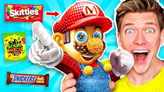 Best of Food Art Challenges MUST SEE How To Make The Best Super Mario Bros amp Roblox vs Minecraft [upl. by Lina]