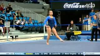 Katelyn Ohashi UCLA 2016 Floor vs Alabama [upl. by Tamsky532]