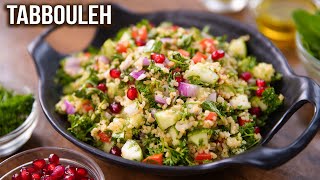 Tabbouleh Salad  How To Make Tabbouleh  Easy Salad Recipe  Herb Salad  Ruchi [upl. by Ibor]