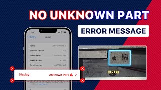 How to Remove iPhone 12 mini12 Pro Max Unknown Part Alert by Aftermarket Screens [upl. by Enitsenre]