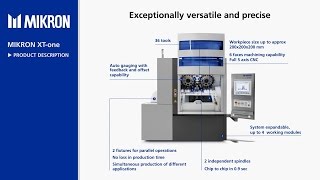 MIKRON  XTone  Product movie machining center Bearbeitungszentrum [upl. by Chrisoula209]