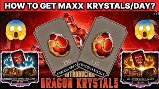 Mk Mobile Dragon Krystals  How To Get Them  Mk Mobile [upl. by Allyce]