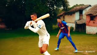 quotRonaldo vs Messi Epic Bat Ball Showdownquot [upl. by Aikemat]