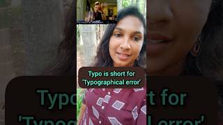 English Vocabulary  Typo  Learn English Everyday [upl. by Alodie838]