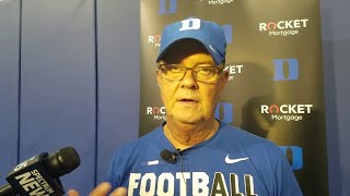 Dukes Cutcliffe on 2019 freshmen [upl. by Clare]