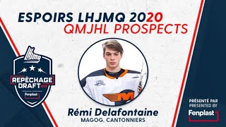 Espoirs du Repêchage 2020 Fenplast  Fenplast 2020 Draft Prospects Rémi Delafontaine [upl. by Ihskaneem594]