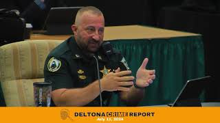 CompStat  Deltona Crime Report 71124 [upl. by Anilok131]