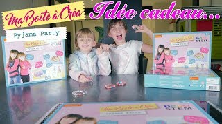 POUR UNE PYJAMA PARTY RÉUSSIE • TEST DE NOTRE BOÎTE À CRÉA  Studio Bubble Tea [upl. by Yardley]