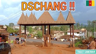 Ouest  Cameroun Visite de la ville de DSCHANG   Trajet Cameroun [upl. by Oirad]