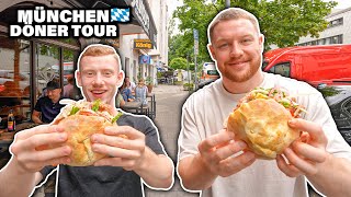 München Döner Kebab Tour  wie schmecken die Spieße in Bayern 🇩🇪 Folge 315 [upl. by Emili]