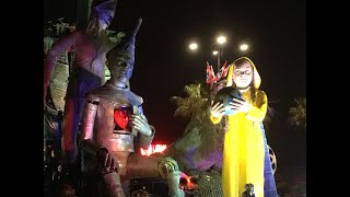 Carnevale di Viareggio 2020  primo corso sfilata dei carri [upl. by Kee]