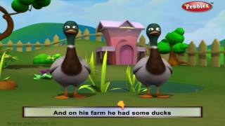 Old Macdonald Had A Farm  Nursery Rhymes With Lyrics  Nursery Poems  3D Nursery Rhymes [upl. by Gytle]