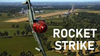 Rocket strikes in Bf109s [upl. by Alleroif]