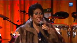 Aretha Franklin sings at the Whitehouse [upl. by Mcallister]