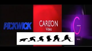 Logo Evolution Pickwick VideoCarlton VideoGranada Ventures 19892013 [upl. by Eillil]