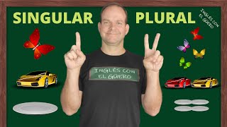 SINGULAR y PLURAL en inglés  Clase 18 nivel básico [upl. by Aniloj]