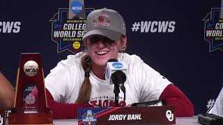 20230608 WCWS Oklahoma Postgame Press Conference [upl. by Nedac893]