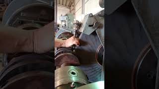 GMC crankshaft grinding automobile machine crankshaft vairalvideo [upl. by Noemys936]