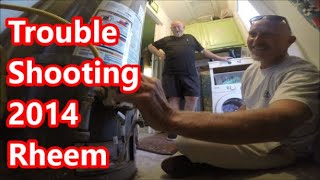 Service Call 2014 Rheem Water Heater [upl. by Heidi]