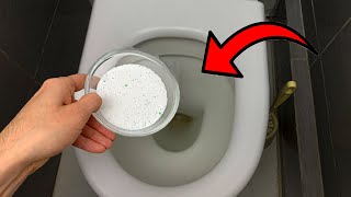 Pour Washing Powder into your Toilet  and be Amazed at the Result🔥 [upl. by Alderson]