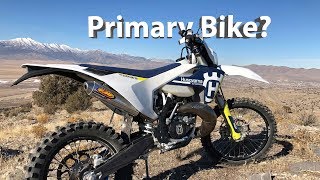 Could the Husky TE250i Be My Main Bike The answer might surprise you [upl. by Annaohj]