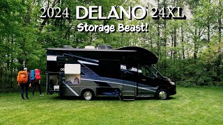 2024 Delano 24XL The Storage Beast Of Mercedes RVs [upl. by Gerg]