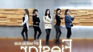 FIESTAR Mirror mirrored Dance Practice [upl. by Ganny]