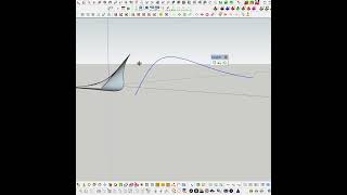 Sketchup Tips  How to use the Curviloft plugin to create surfaces sketchup sketchuptips [upl. by Aspasia897]