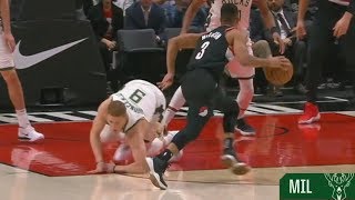 CJ McCollum Drops DiVincenzo 40 Points vs Bucks 201819 NBA Season [upl. by Sivi]