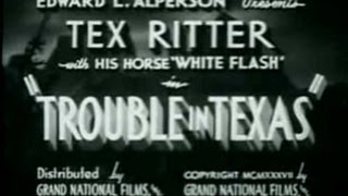 Trouble in Texas 1937  Full Length Classic Western Movie Rita Hayworth Tex Ritter [upl. by Minda]