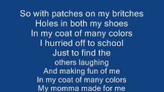 Coat Of Many Colors Dolly Parton  With Lyrics [upl. by Swain]