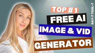 AI Image amp Video Generator  AI Art Generator  Day 7 Tool 7 [upl. by Rebmetpes]