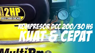 REVIEW MESIN KOMPRESOR PENGISIAN CEPAT MULTIPRO DCC 20030 HS [upl. by Connolly769]