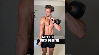 5 Kettlebell TRICEP Exercises you have to try… [upl. by Etnoed]