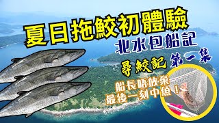 【尋鮫記第一集】夏日拖鮫初體驗 北水包船記 船長唔放棄最後一刻中魚！ [upl. by Renmus953]