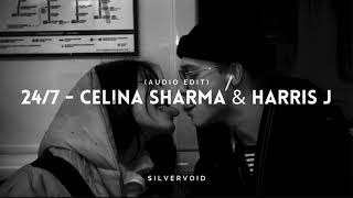 247  celina sharma amp harris j audio edit [upl. by Nosnevets]