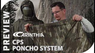 Preview Carinthia Poncho System CPS  mehr als ein Poncho ein Schlafsack eine Decke [upl. by Bindman814]