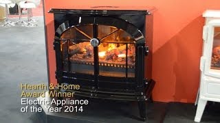 Dimplex launches new fires at Hearth amp Home 2014 [upl. by Ulyram]