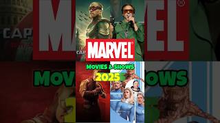 Marvel movies amp shows in 2025 youtubeshorts marvel [upl. by Warren57]