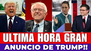 NOTICIAS DE ÚLTIMA HORA GRAN ANUNCIO DE DONALD TRUMP [upl. by Ekusuy]