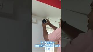 IP CAMERA HIKVISION 4MP INSTALLATION hikvisionvideocamera bhubaneswar cctvinstallation [upl. by Atinek907]