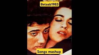 Betaab 1983 songs mashup shorts [upl. by Aynodal]