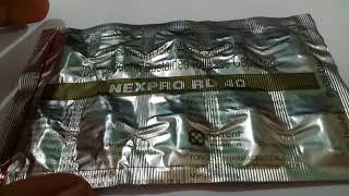 Nexpro RD 40 Capsule Full Review [upl. by Anolahs]