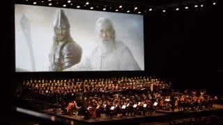 The Lord of the Rings in Concert  Helms Deep  Forth Èorlingas [upl. by Strade]