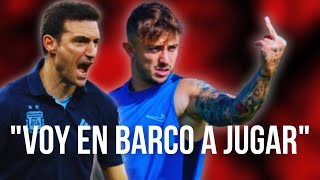 quotVoy en barco a jugarquot Pablo Maffeo el español que jugará para la Selección Argentina [upl. by Madanhoj]