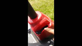 Yard Machine riding lawn mower 24 inch cut 6 speeds [upl. by Hobbs]